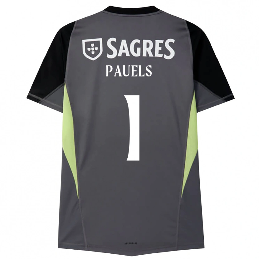 Danxen Damen Lena Pauels #1 Trikot Dunkelgrau Schwarz Torwarttrikot 2025/26 Schweiz