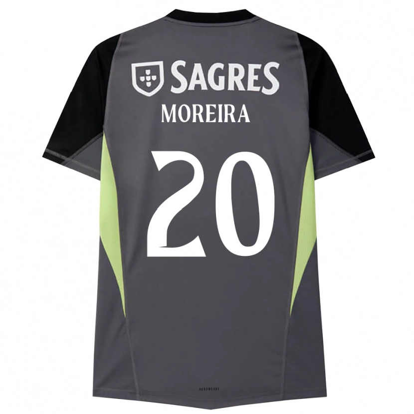 Danxen Damen André Moreira #20 Trikot Dunkelgrau Schwarz Torwarttrikot 2025/26 Schweiz