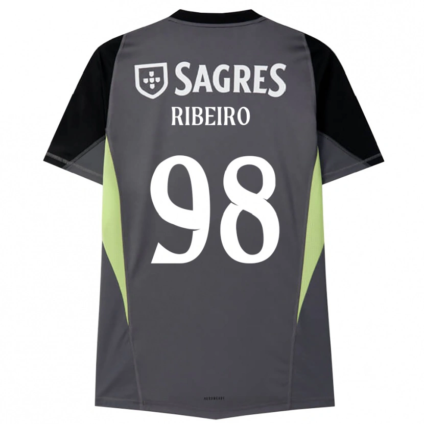 Danxen Damen Ricardo Ribeiro #98 Trikot Dunkelgrau Schwarz Torwarttrikot 2025/26 Schweiz