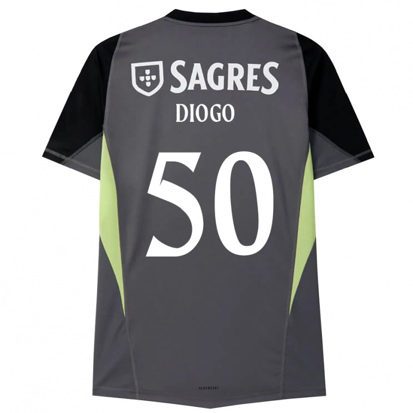 Danxen Damen Diogo Ferreira #50 Trikot Dunkelgrau Schwarz Torwarttrikot 2025/26 Schweiz