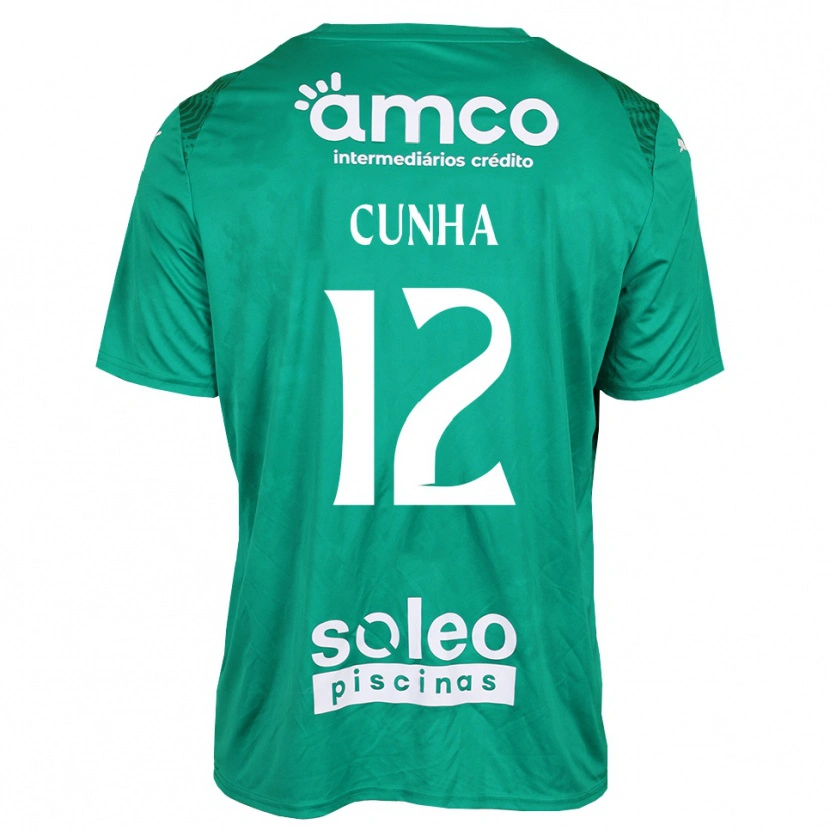 Danxen Damen Romário Cunha #12 Trikot Grün Weiß Torwarttrikot 2025/26 Schweiz