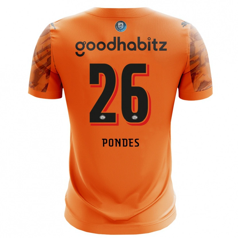 Danxen Damen Moon Pondes #26 Trikot Orange Schwarz Torwarttrikot 2025/26 Schweiz