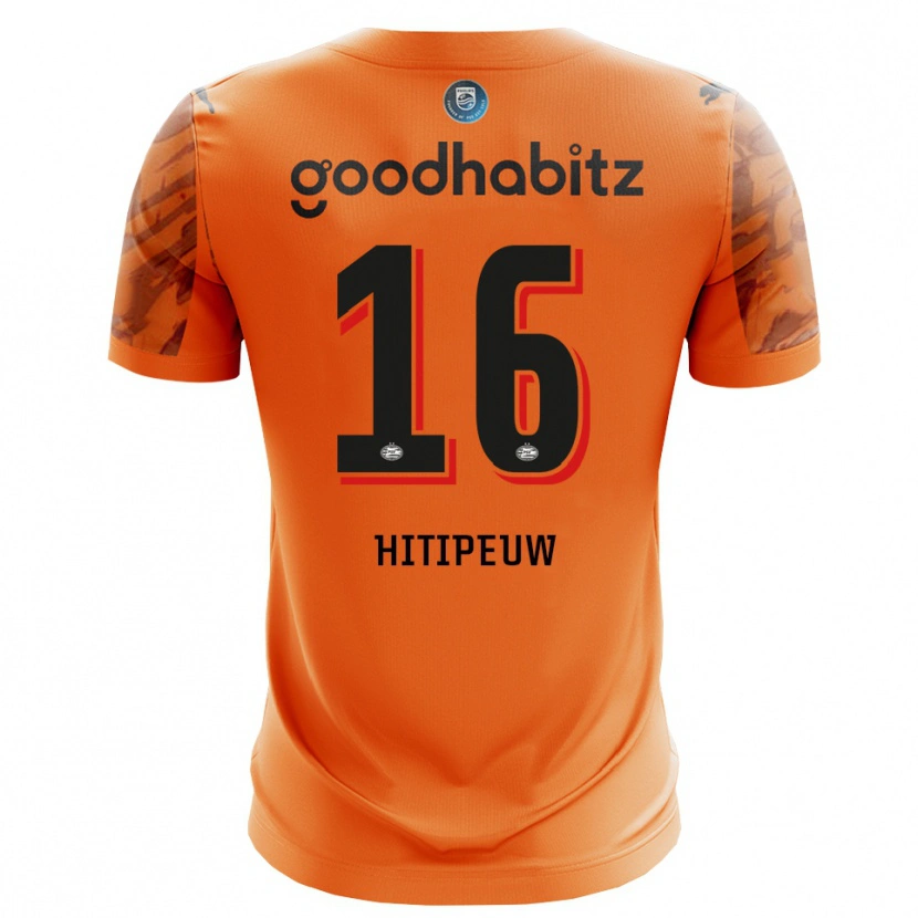 Danxen Damen Thaliro Hitipeuw #16 Trikot Orange Schwarz Torwarttrikot 2025/26 Schweiz