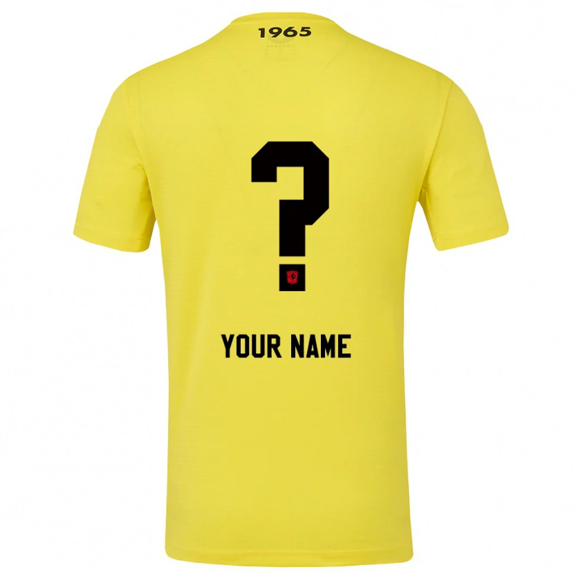 Danxen Damen Twente Trikot Gelb Schwarz Torwarttrikot 2025/26 Schweiz