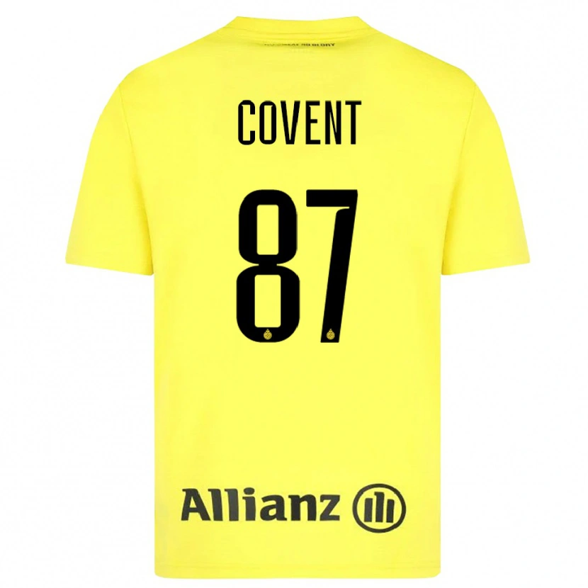 Danxen Damen Jorijn Covent #87 Trikot Gelb Schwarz Torwarttrikot 2025/26 Schweiz