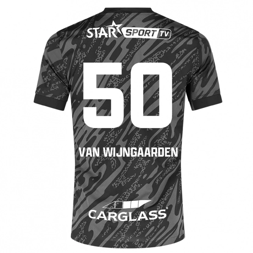 Danxen Damen Maren Van Wijngaarden #50 Trikot Dunkelgrau Schwarz Torwarttrikot 2025/26 Schweiz