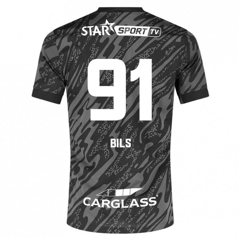 Danxen Damen Elise Bils #91 Trikot Dunkelgrau Schwarz Torwarttrikot 2025/26 Schweiz