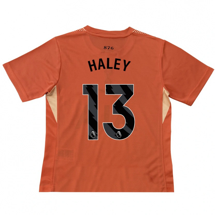 Danxen Damen Micah Haley #13 Trikot Orange Schwarz Torwarttrikot 2025/26 Schweiz