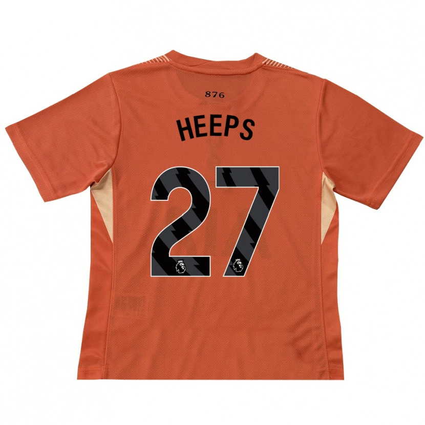 Danxen Damen Eleanor Heeps #27 Trikot Orange Schwarz Torwarttrikot 2025/26 Schweiz