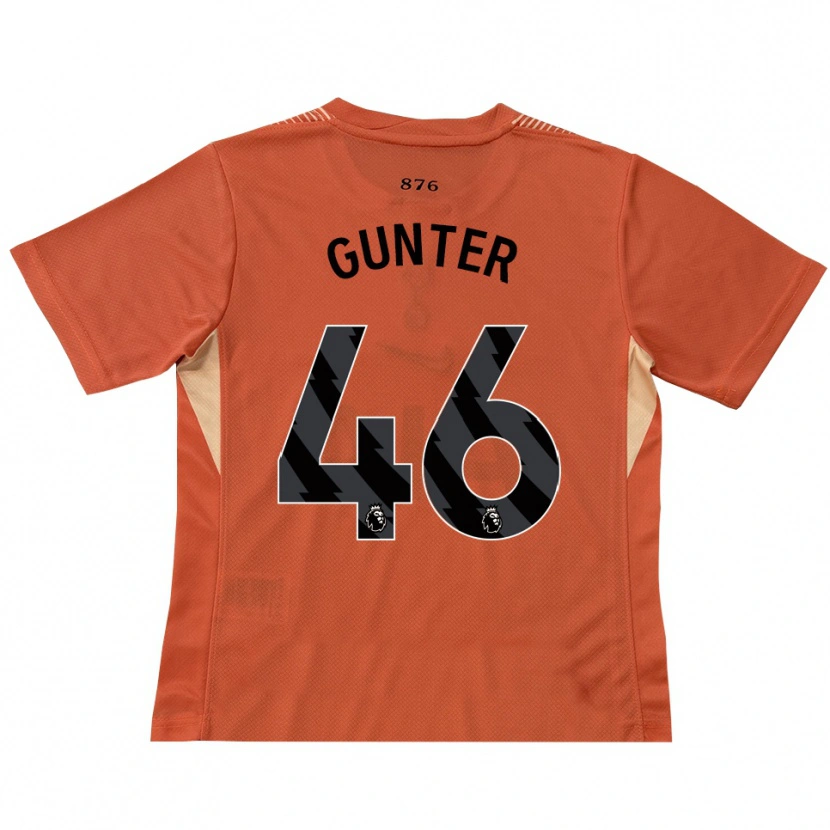 Danxen Damen Luca Gunter #46 Trikot Orange Schwarz Torwarttrikot 2025/26 Schweiz