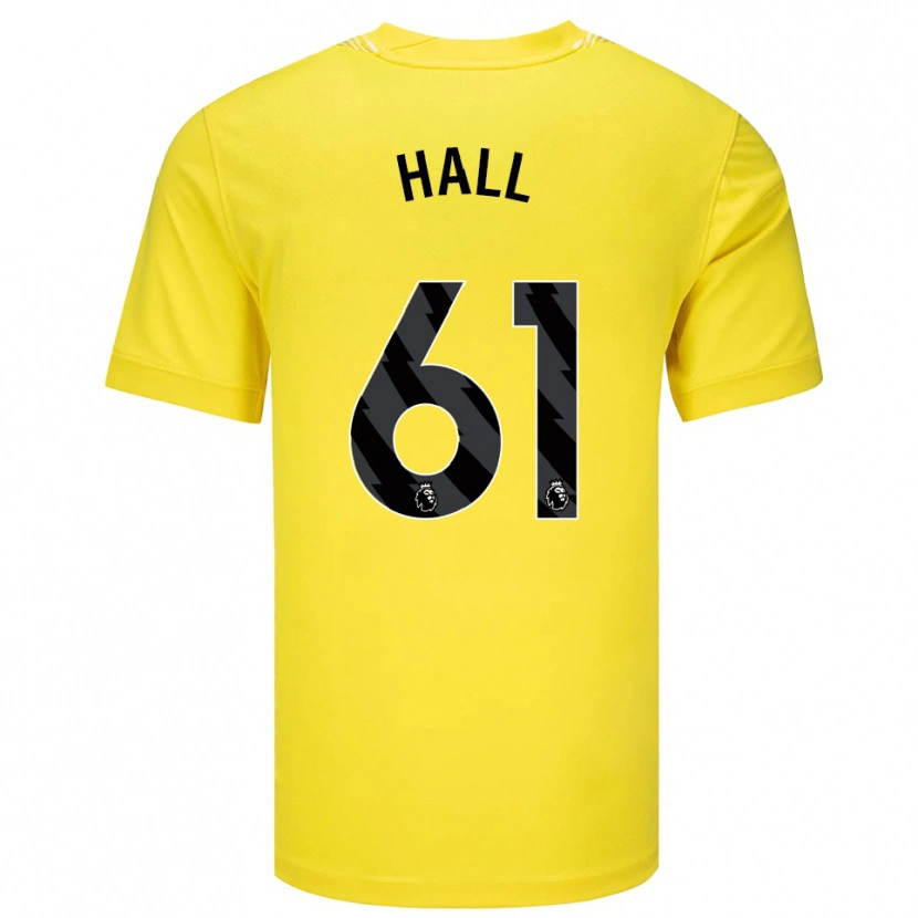 Danxen Damen Steven Hall #61 Trikot Gelb Schwarz Torwarttrikot 2025/26 Schweiz