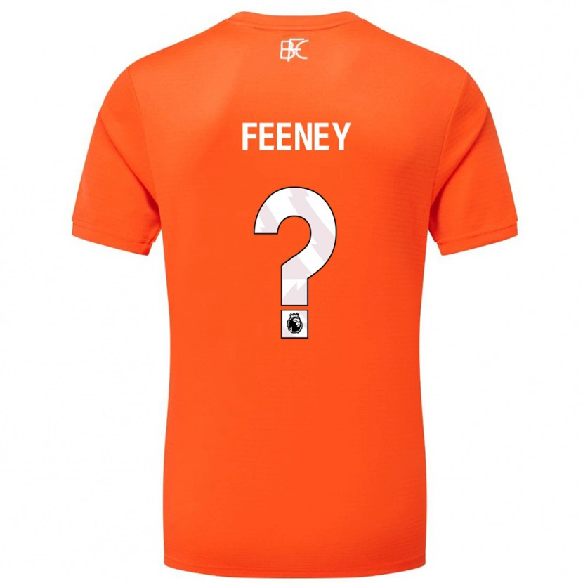 Danxen Damen Callum Feeney #0 Trikot Orange Weiß Torwarttrikot 2025/26 Schweiz