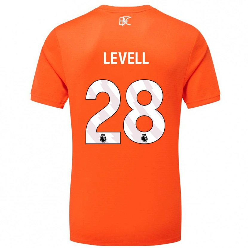 Danxen Damen Kirstie Levell #28 Trikot Orange Weiß Torwarttrikot 2025/26 Schweiz