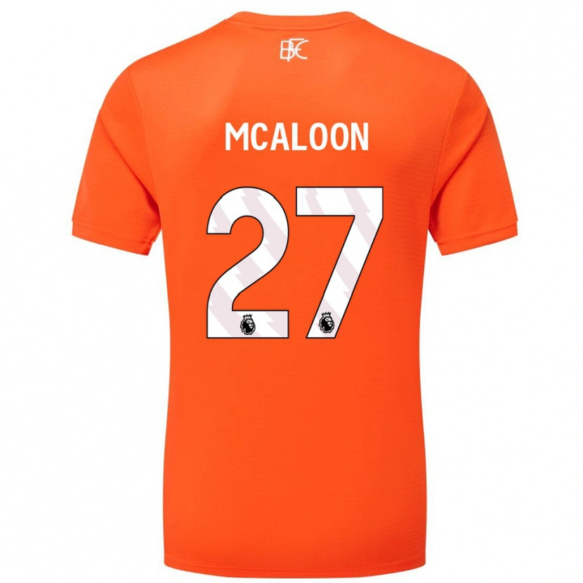 Danxen Damen Naoisha Mcaloon #27 Trikot Orange Weiß Torwarttrikot 2025/26 Schweiz