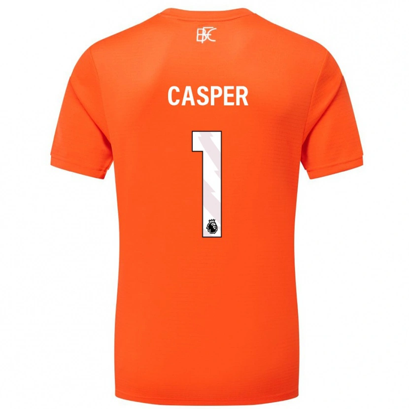 Danxen Damen Charlie Casper #1 Trikot Orange Weiß Torwarttrikot 2025/26 Schweiz