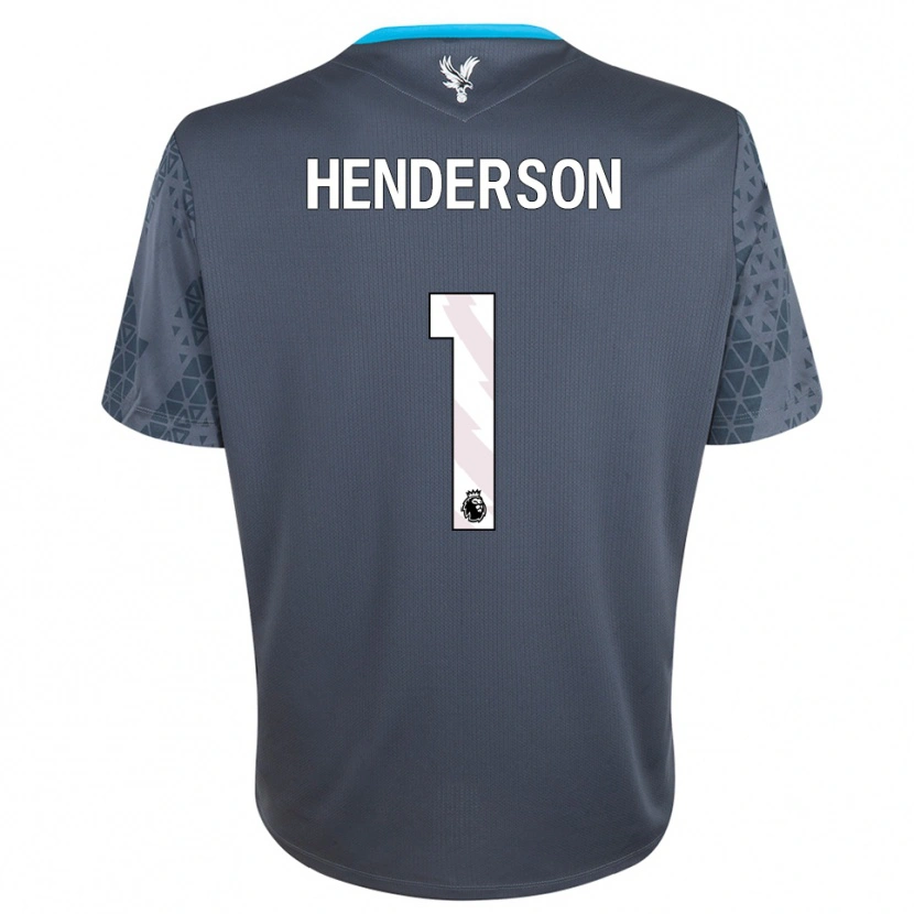 Danxen Damen Dean Henderson #1 Trikot Dunkelgrau Weiß Torwarttrikot 2025/26 Schweiz