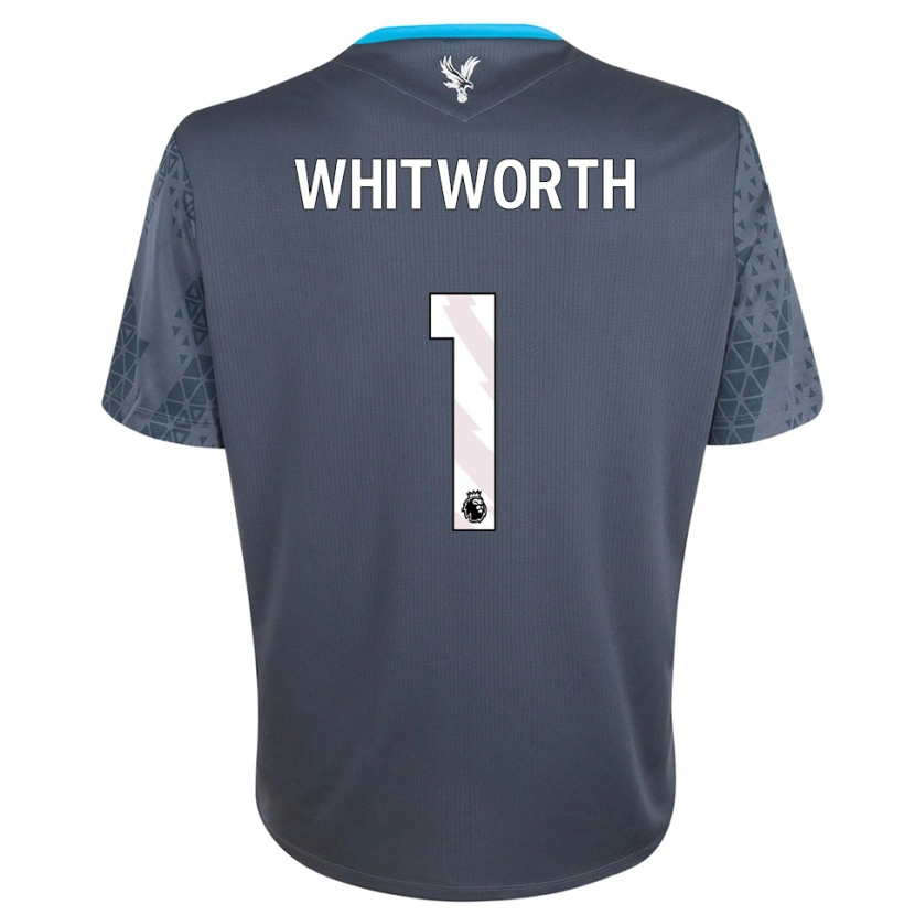 Danxen Damen Harry Whitworth #1 Trikot Dunkelgrau Weiß Torwarttrikot 2025/26 Schweiz