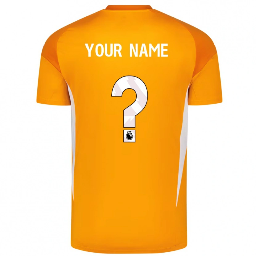 Danxen Damen Leeds United Trikot Orange Weiß Torwarttrikot 2025/26 Schweiz