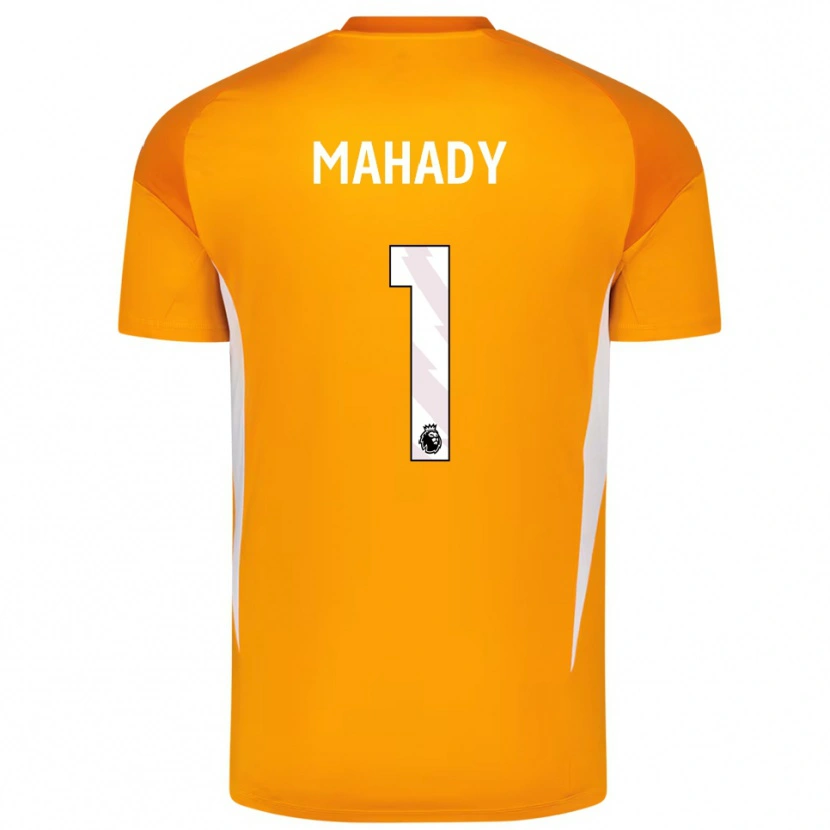 Danxen Damen Rory Mahady #1 Trikot Orange Weiß Torwarttrikot 2025/26 Schweiz