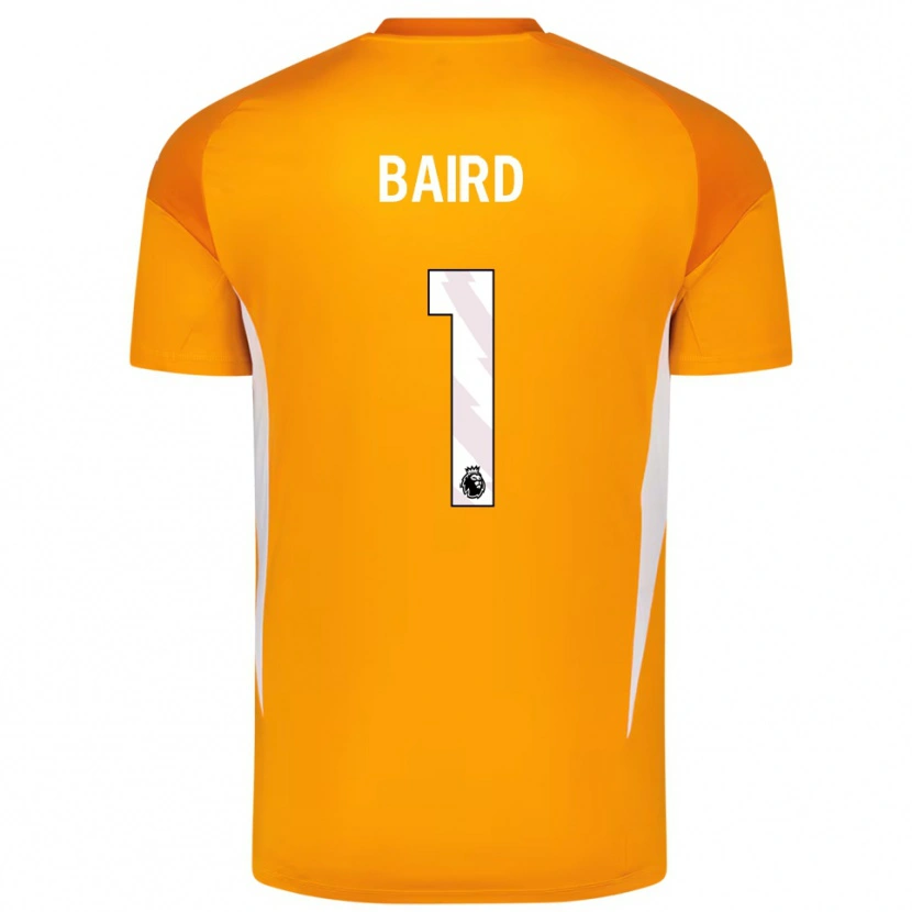 Danxen Damen Alex Baird #1 Trikot Orange Weiß Torwarttrikot 2025/26 Schweiz