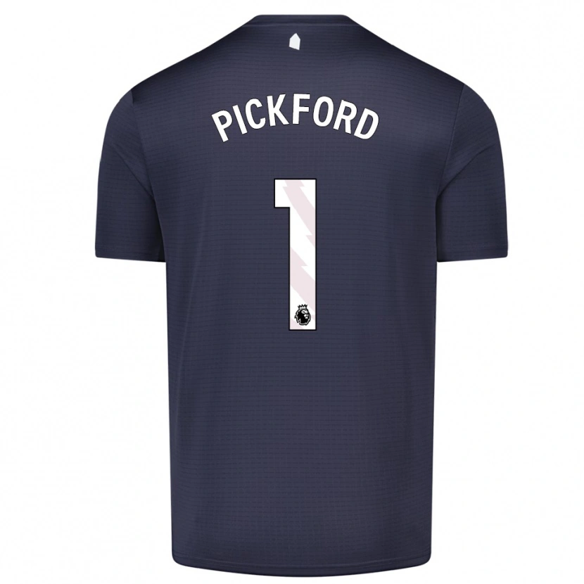 Danxen Damen Jordan Pickford #1 Trikot Schwarz Weiß Torwarttrikot 2025/26 Schweiz