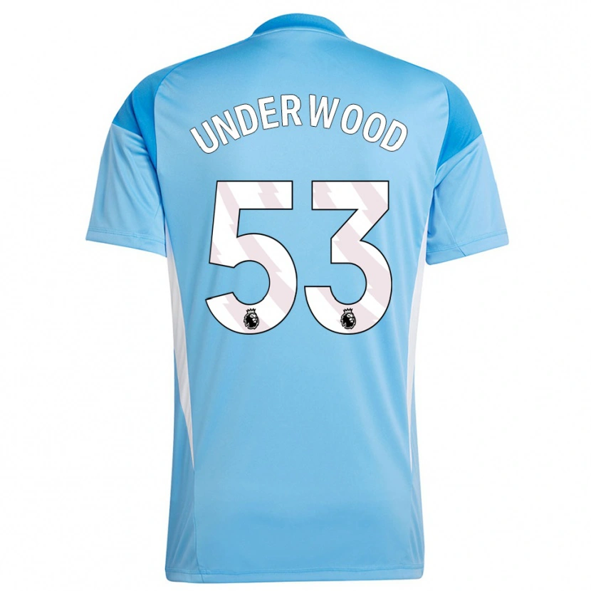 Danxen Damen Marco Underwood #53 Trikot Blau Weiß Torwarttrikot 2025/26 Schweiz
