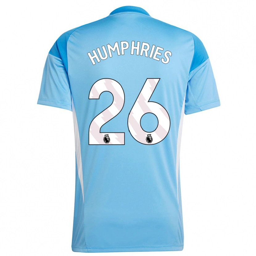 Danxen Damen Marni Humphries #26 Trikot Blau Weiß Torwarttrikot 2025/26 Schweiz