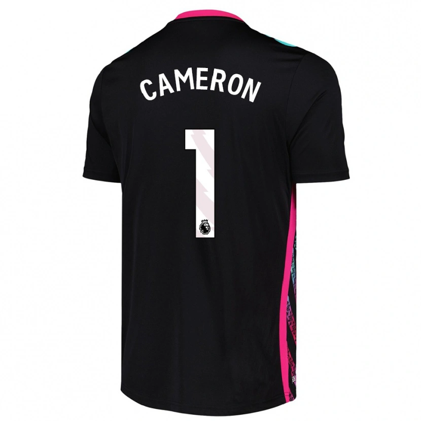 Danxen Damen Dan Cameron #1 Trikot Schwarz Weiß Torwarttrikot 2025/26 Schweiz