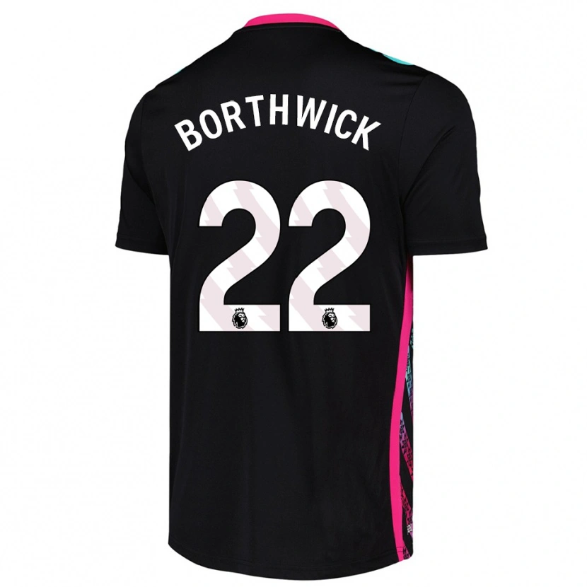 Danxen Damen Megan Borthwick #22 Trikot Schwarz Weiß Torwarttrikot 2025/26 Schweiz