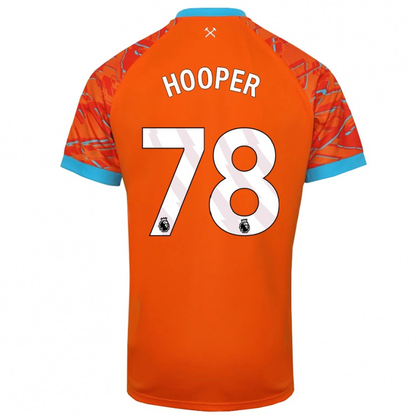 Danxen Damen Finley Hooper #78 Trikot Orange Weiß Torwarttrikot 2025/26 Schweiz