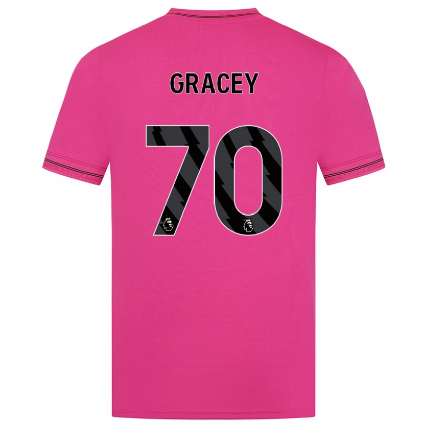 Danxen Damen Josh Gracey #70 Trikot Magenta Schwarz Torwarttrikot 2025/26 Schweiz