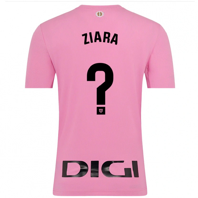 Danxen Damen Ziara Vega Uribarri #0 Trikot Pink Schwarz Torwarttrikot 2025/26 Schweiz