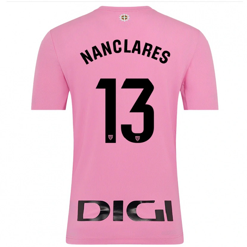 Danxen Damen Adriana Nanclares Romero #13 Trikot Pink Schwarz Torwarttrikot 2025/26 Schweiz