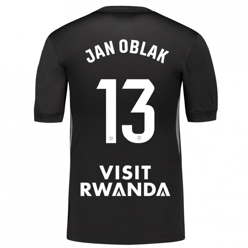 Danxen Damen Jan Oblak #13 Trikot Schwarz Weiß Torwarttrikot 2025/26 Schweiz