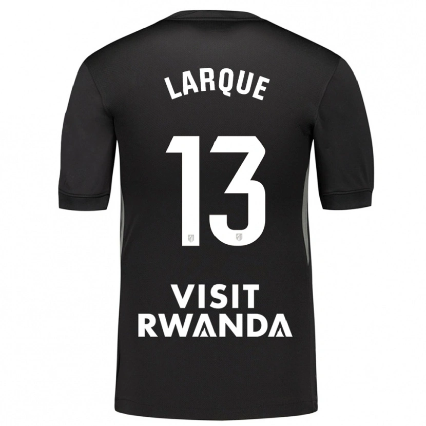 Danxen Damen Patricia Larqué #13 Trikot Schwarz Weiß Torwarttrikot 2025/26 Schweiz