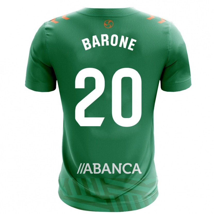 Danxen Damen Caio Barone #20 Trikot Grün Weiß Torwarttrikot 2025/26 Schweiz