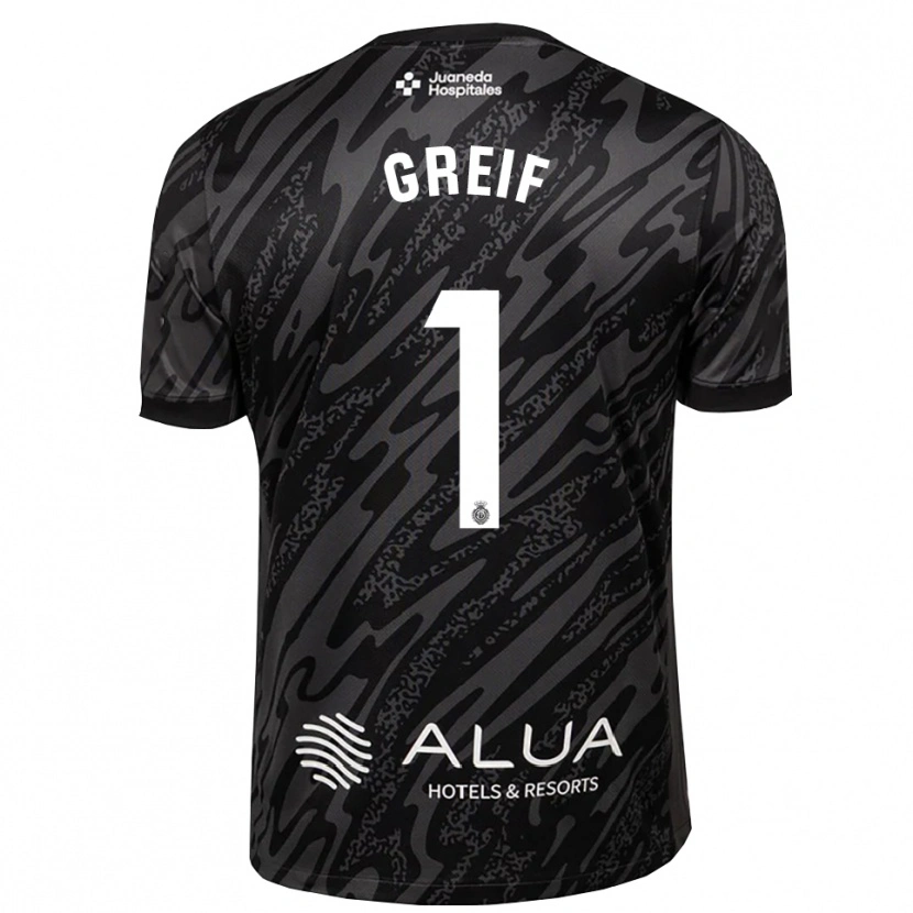 Danxen Damen Dominik Greif #1 Trikot Dunkelgrau Schwarz Torwarttrikot 2025/26 Schweiz