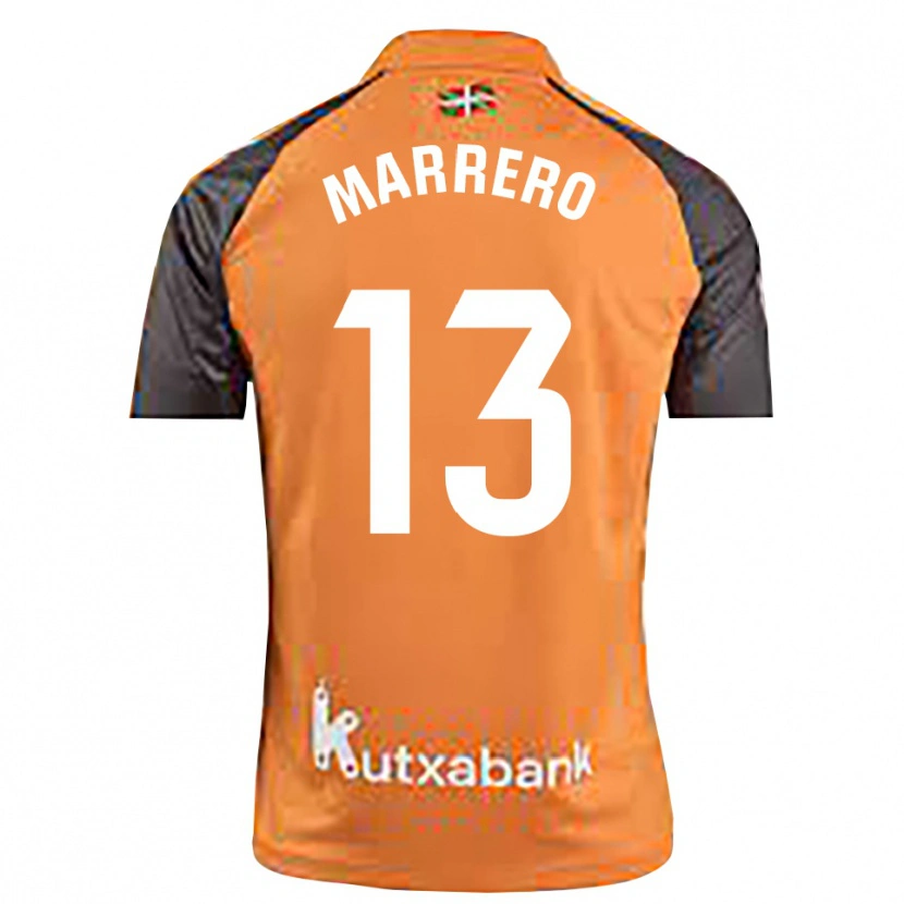 Danxen Damen Unai Marrero #13 Trikot Schwarz Orange Torwarttrikot 2025/26 Schweiz
