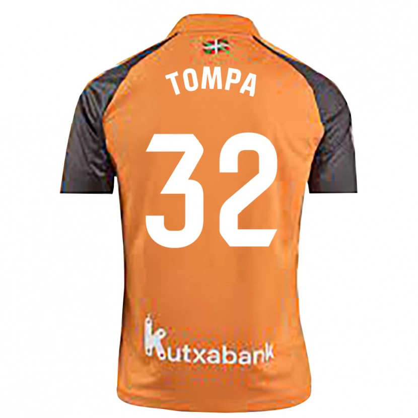 Danxen Damen Ákos Tompa #32 Trikot Schwarz Orange Torwarttrikot 2025/26 Schweiz