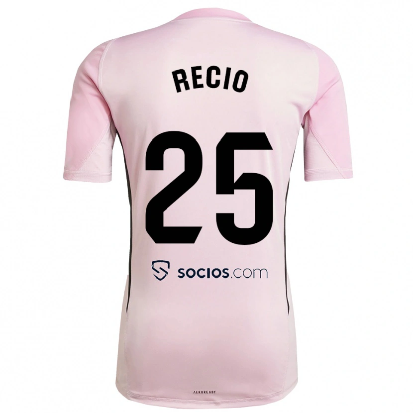 Danxen Damen Sergio Recio #25 Trikot Pink Schwarz Torwarttrikot 2025/26 Schweiz