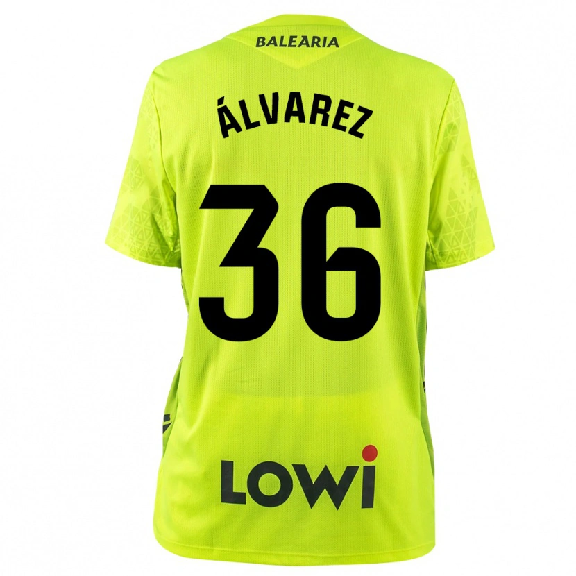 Danxen Damen Anna Álvarez #36 Trikot Leuchtgrün Schwarz Torwarttrikot 2025/26 Schweiz