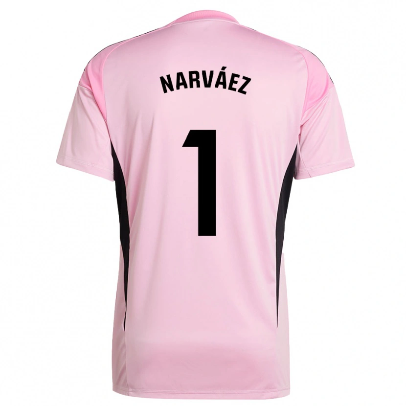 Danxen Damen Miguel Narváez #1 Trikot Pink Schwarz Torwarttrikot 2025/26 Schweiz