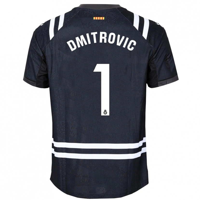 Danxen Damen Marko Dmitrovic #1 Trikot Schwarz Weiß Torwarttrikot 2025/26 Schweiz