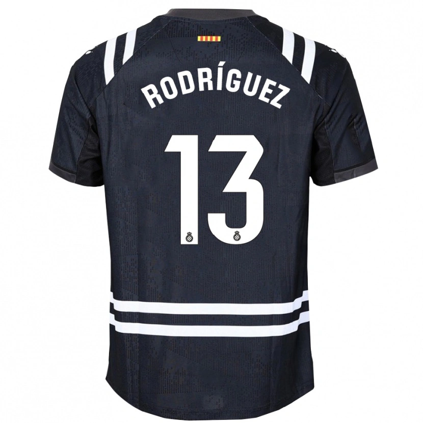 Danxen Damen Joel Rodríguez #13 Trikot Schwarz Weiß Torwarttrikot 2025/26 Schweiz