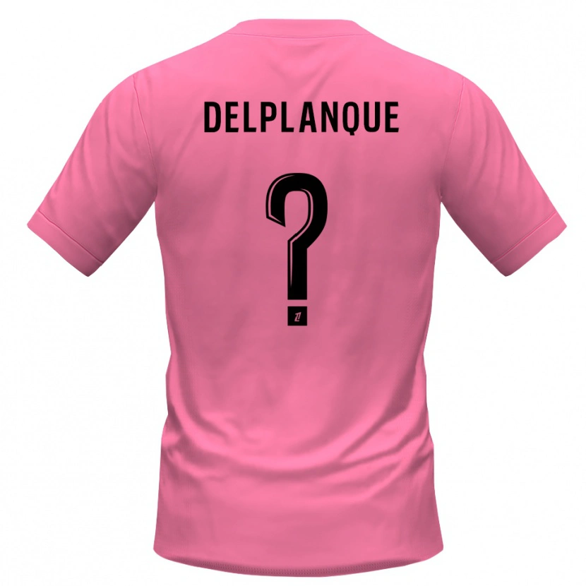 Danxen Damen Gaël Delplanque #0 Trikot Pink Schwarz Torwarttrikot 2025/26 Schweiz