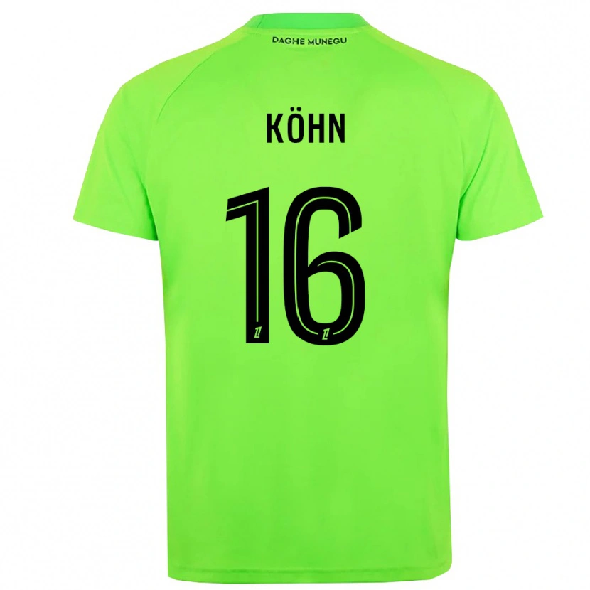 Danxen Damen Philipp Köhn #16 Trikot Grün Schwarz Torwarttrikot 2025/26 Schweiz