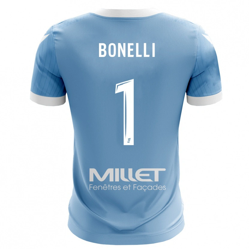 Danxen Damen Lucas Bonelli #1 Trikot Hellhimmelblau Torwarttrikot 2025/26 Schweiz