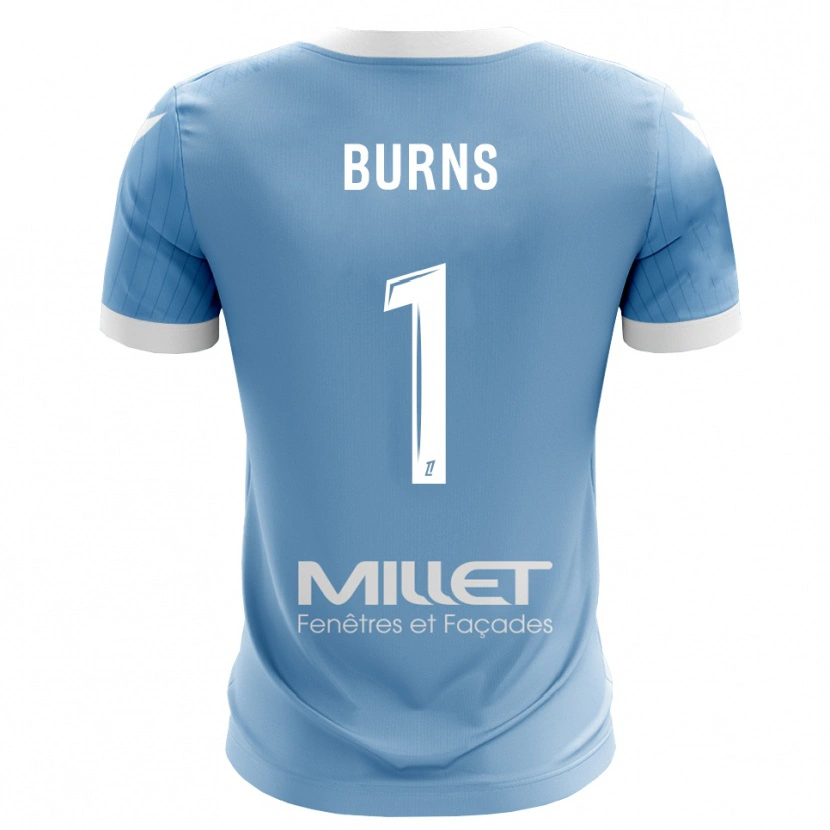 Danxen Damen Emily Burns #1 Trikot Hellhimmelblau Torwarttrikot 2025/26 Schweiz