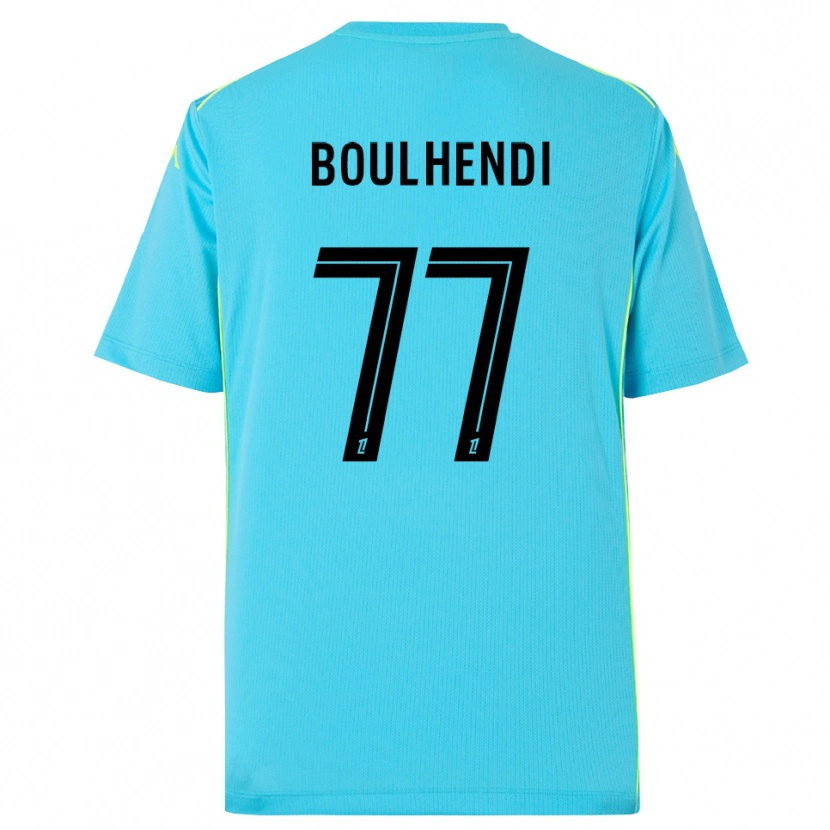 Danxen Damen Teddy Boulhendi #77 Trikot Himmelblau Schwarz Torwarttrikot 2025/26 Schweiz