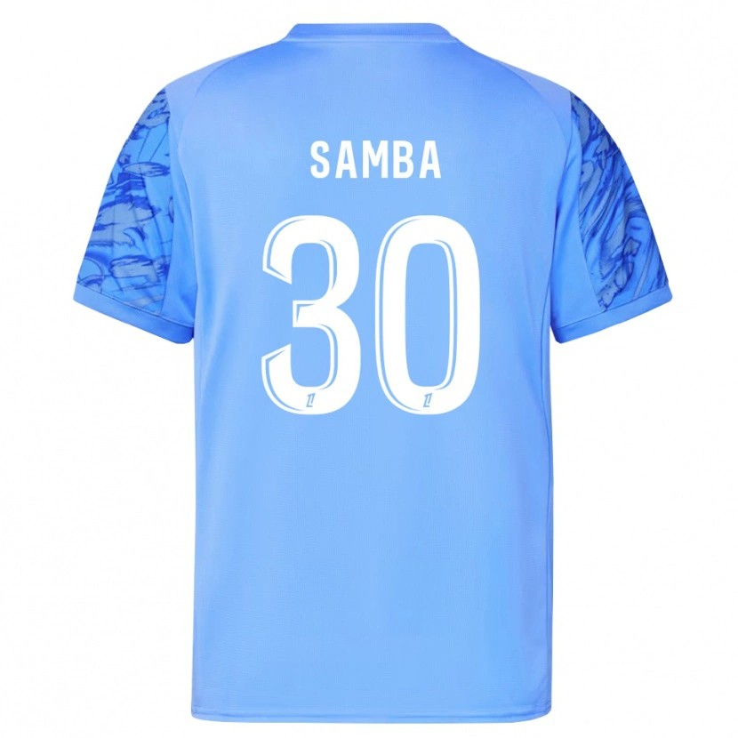 Danxen Damen Brice Samba #30 Trikot Blau Weiß Torwarttrikot 2025/26 Schweiz
